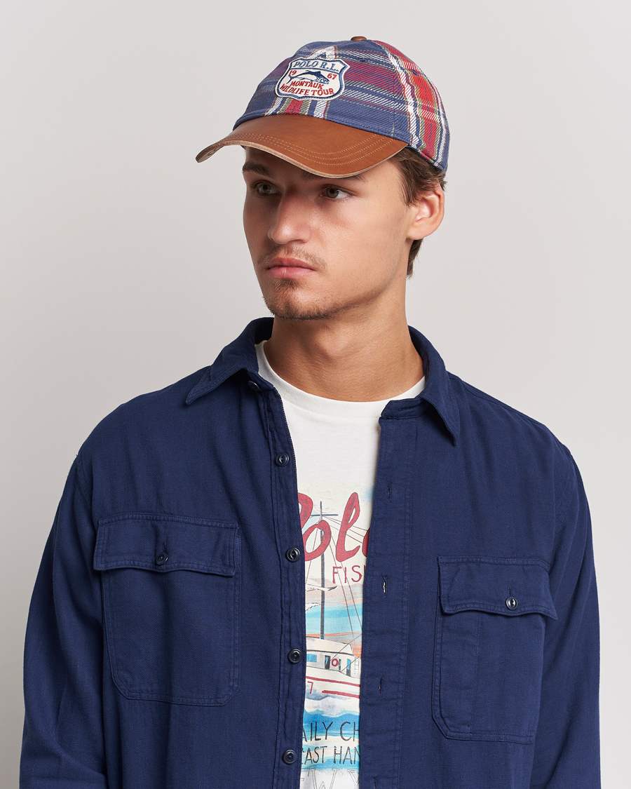 Heren | Polo Ralph Lauren 6 Panel Flannel Cap Multi | Polo Ralph Lauren | 6 Panel Flannel Cap Multi