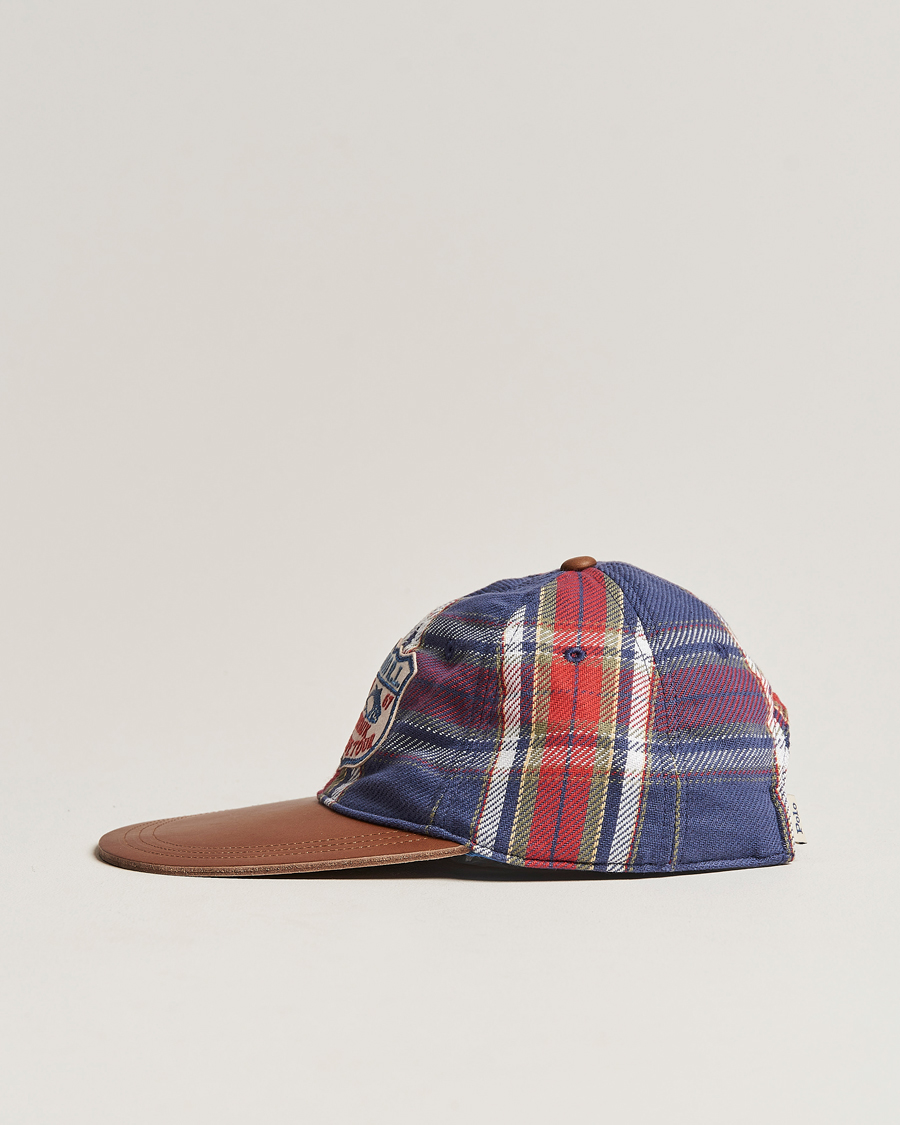 Heren | Polo Ralph Lauren 6 Panel Flannel Cap Multi | Polo Ralph Lauren | 6 Panel Flannel Cap Multi