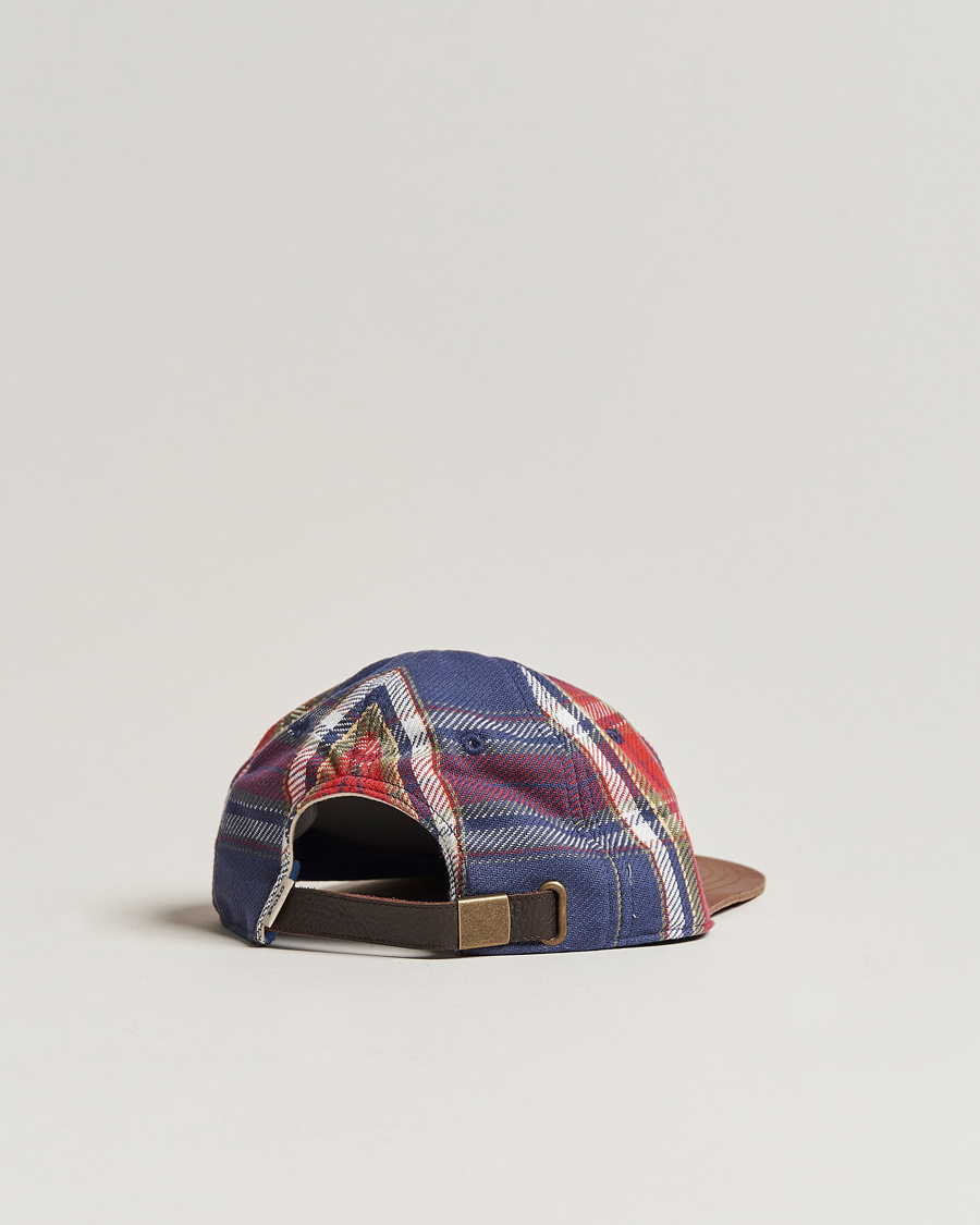 Heren | Polo Ralph Lauren 6 Panel Flannel Cap Multi | Polo Ralph Lauren | 6 Panel Flannel Cap Multi
