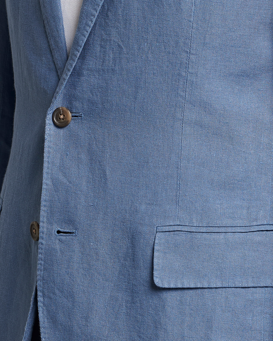 Heren | Blazers | Polo Ralph Lauren | Linen Sportcoat Carson Blue