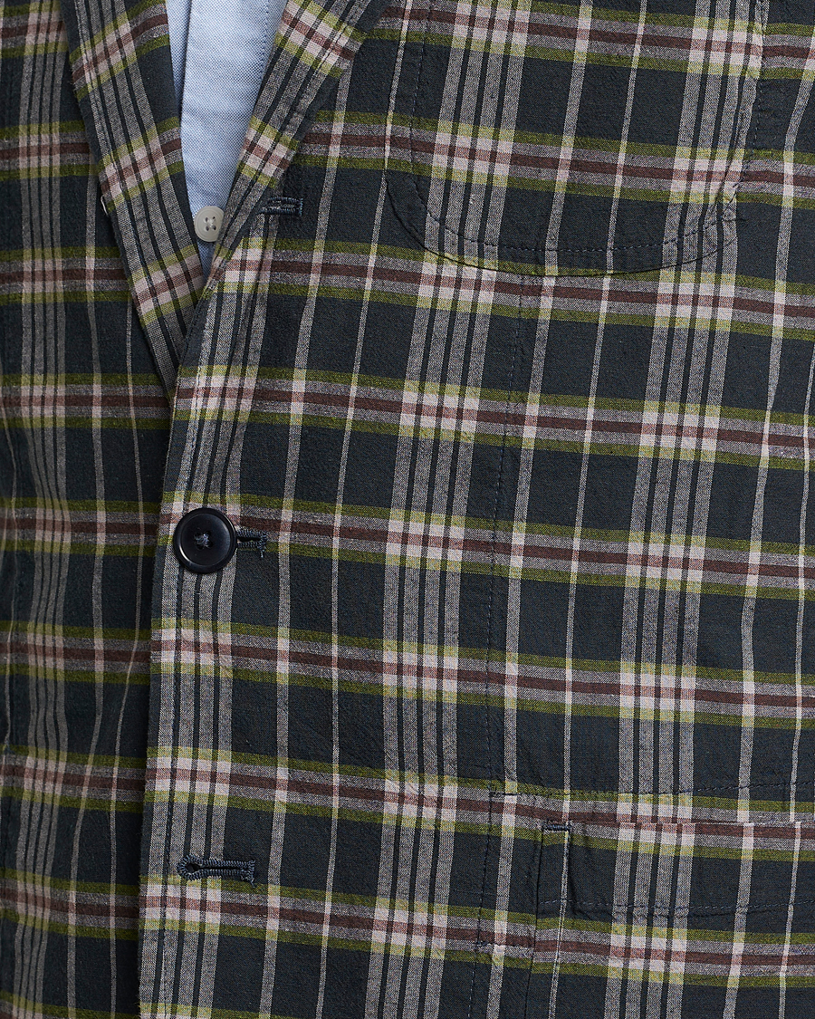 Heren | Blazers | Polo Ralph Lauren | Cotton Madras Checked Blazer Navy/Olive/Burgundy