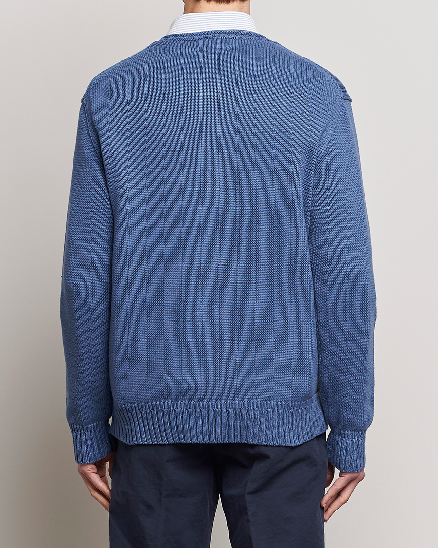 Heren | Truien | Polo Ralph Lauren | Cotton Knitted Bear Sweater Blue Haven