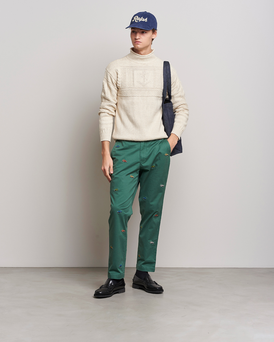 Heren | Broeken | Polo Ralph Lauren | Prepster Twill Printed Jeeps Pants Washed Forest