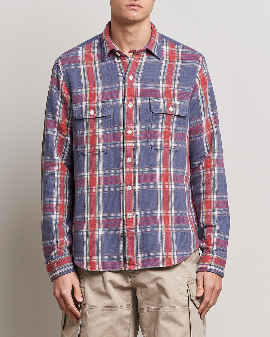 Heren | Overhemden | Polo Ralph Lauren | Classic Fit Checked Shirt Blue/Red