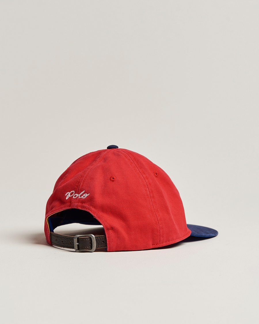 Heren | Polo Ralph Lauren Retro Sports Cap Pandora Red | Polo Ralph Lauren | Retro Sports Cap Pandora Red