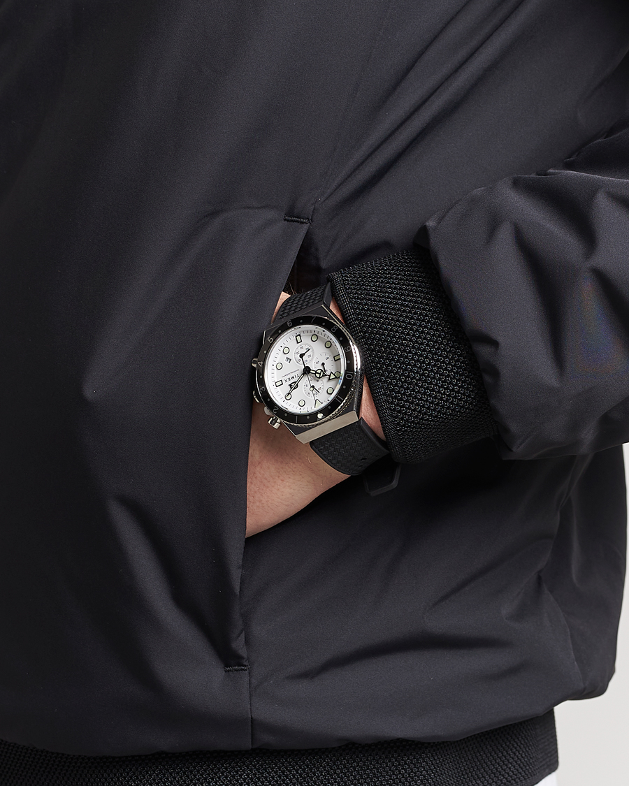 Homme | Timex Time Zone Chronograph 40mm White Dial | Timex | Time Zone Chronograph 40mm White Dial