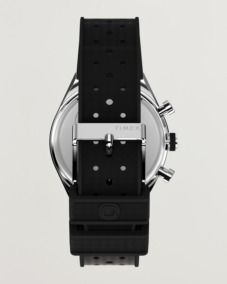 Heren | Timex Time Zone Chronograph 40mm White Dial | Timex | Time Zone Chronograph 40mm White Dial