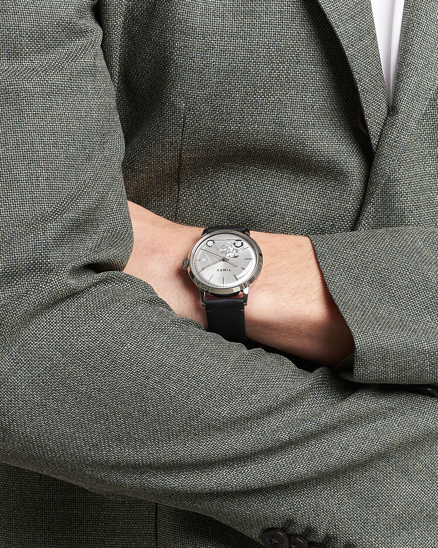 Homme | Timex Marlin Automatic Snoopy Easy Rider 40mm Black | Timex | Marlin Automatic Snoopy Easy Rider 40mm Black