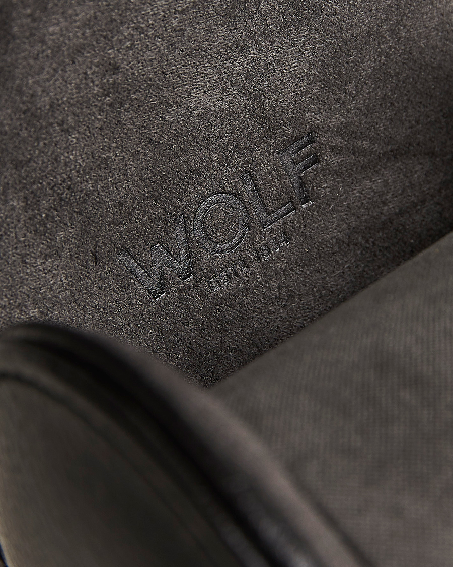 Heren | Horloge & juwelendozen | WOLF | Single Watch Roll Black