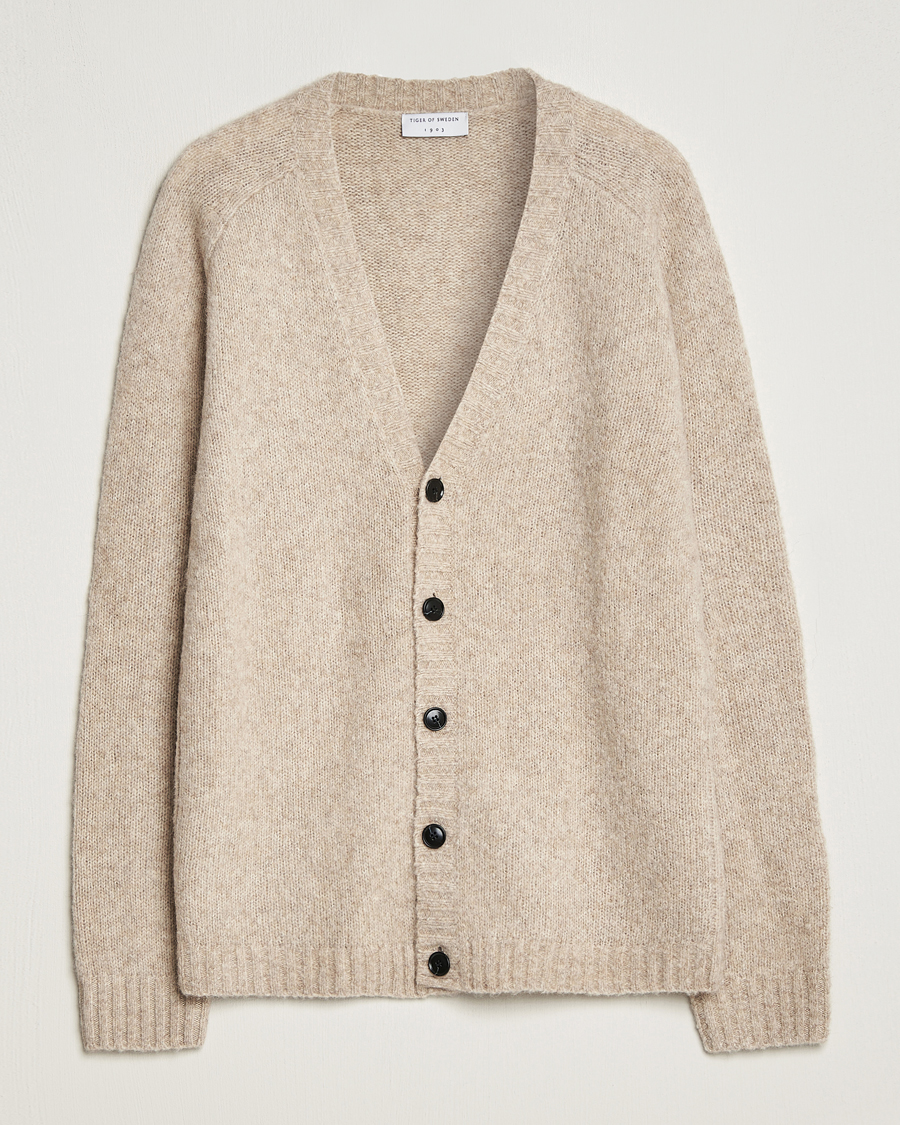 Homme | Pulls Et Tricots | Tiger of Sweden | Burris Cardigan Dry Sand