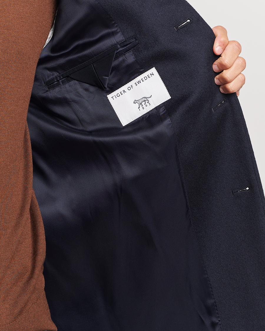 Homme | Manteaux Et Vestes | Tiger of Sweden | Cempsey Wool Coat Light Ink
