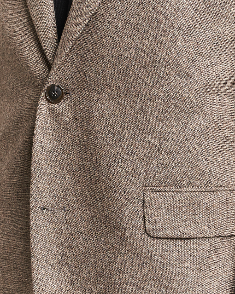 Homme | Blazers | Tiger of Sweden | Justin Brushed Wool Blazer Burlywood