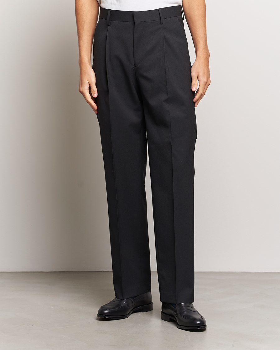 Homme | Pantalons | Tiger of Sweden | Todne Wool Trousers Black