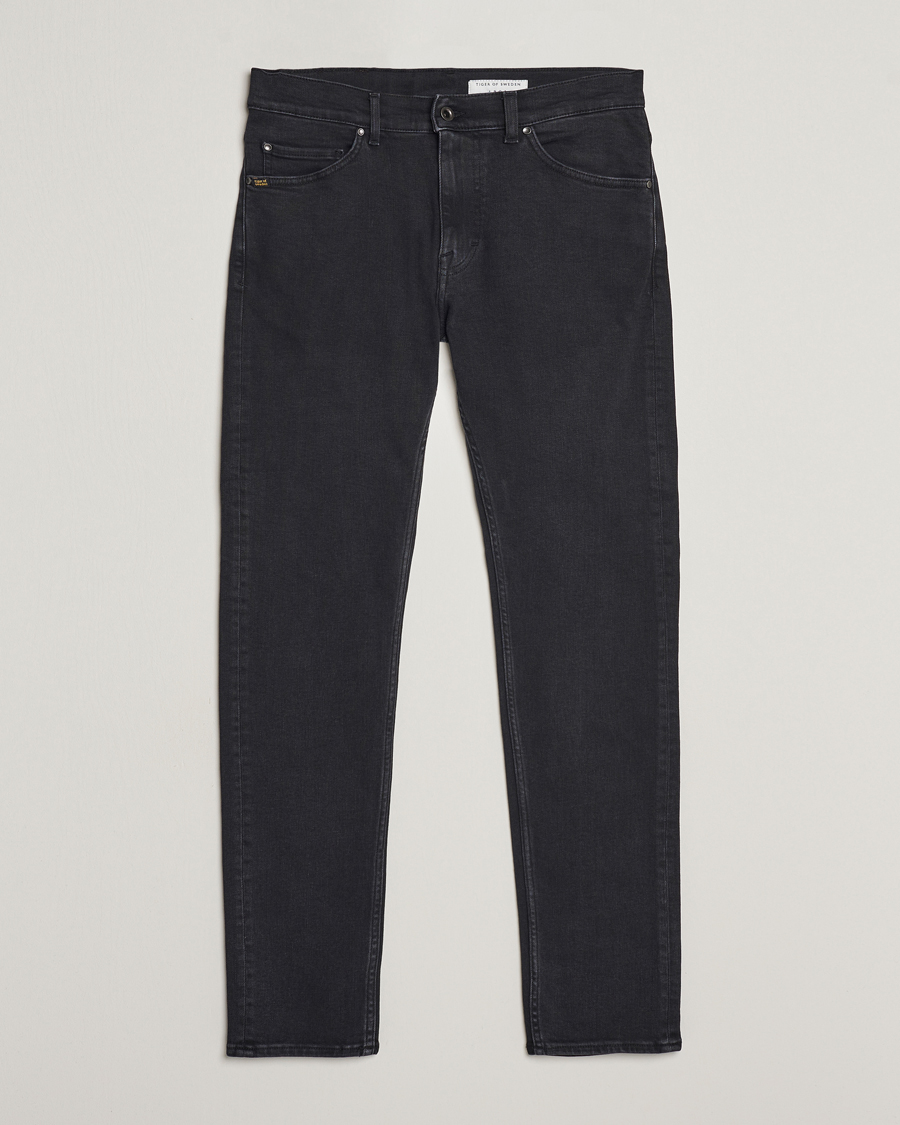 Homme | Jeans | Tiger of Sweden | Evolve Stretch Cotton Jeans Black