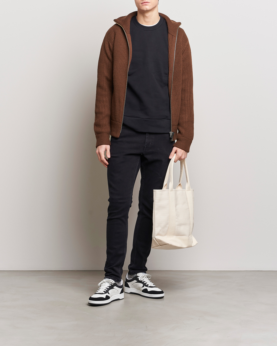Homme | Jeans | Tiger of Sweden | Evolve Stretch Cotton Jeans Black