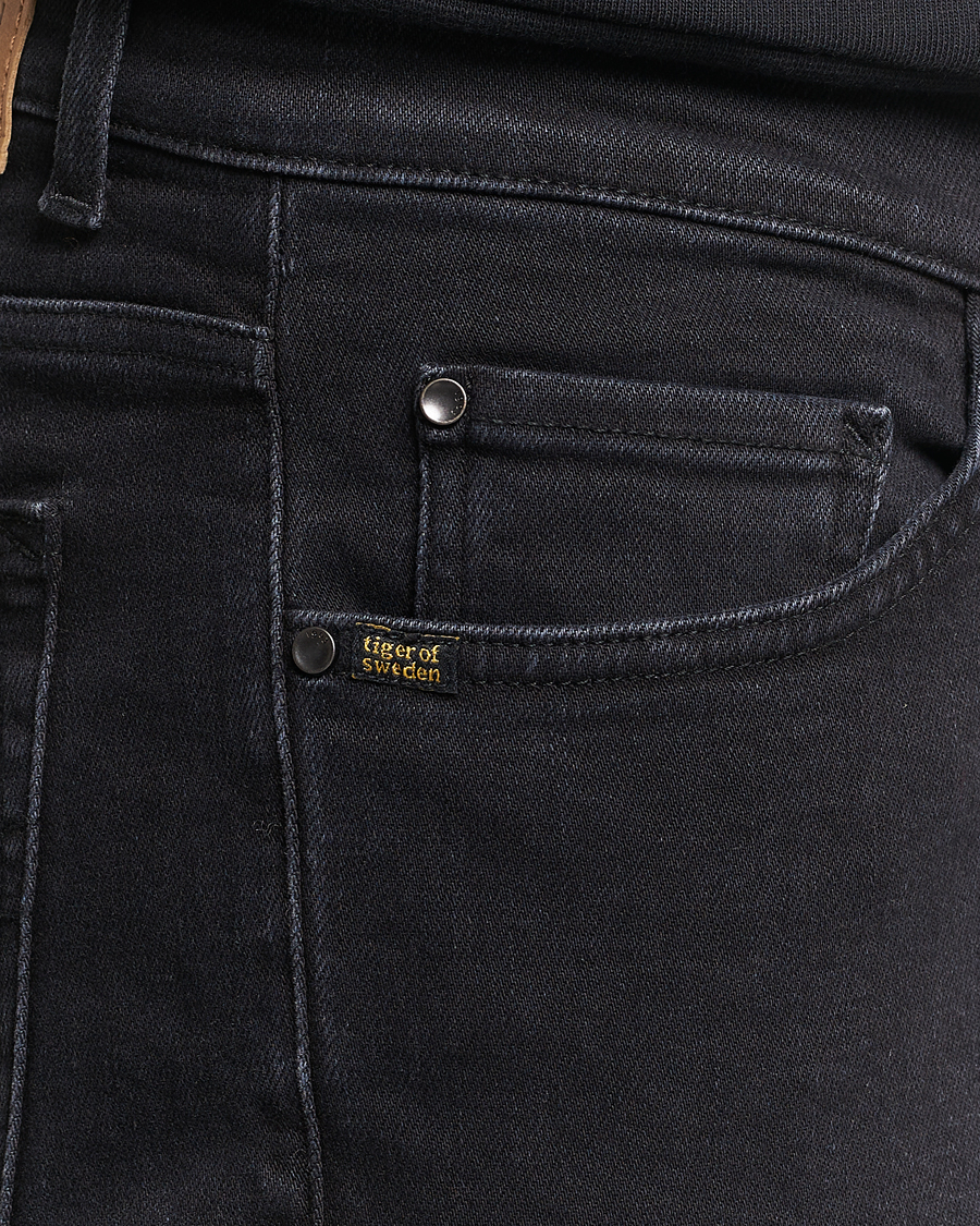 Homme | Jeans | Tiger of Sweden | Evolve Stretch Cotton Jeans Black
