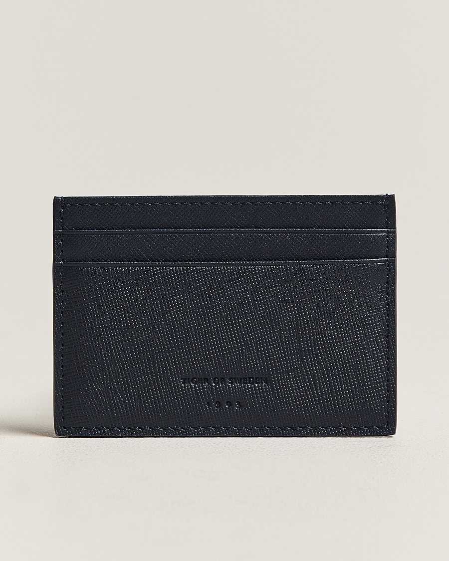 Homme | Tiger of Sweden Wharf Card Holder Midnight Blue | Tiger of Sweden | Wharf Card Holder Midnight Blue