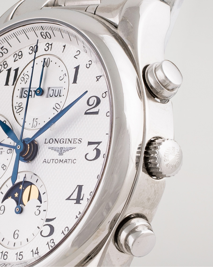 Homme | Pre-Owned & Vintage Watches | Longines Pre-Owned | Master Collection L2.673.4.03.6 Steel White
