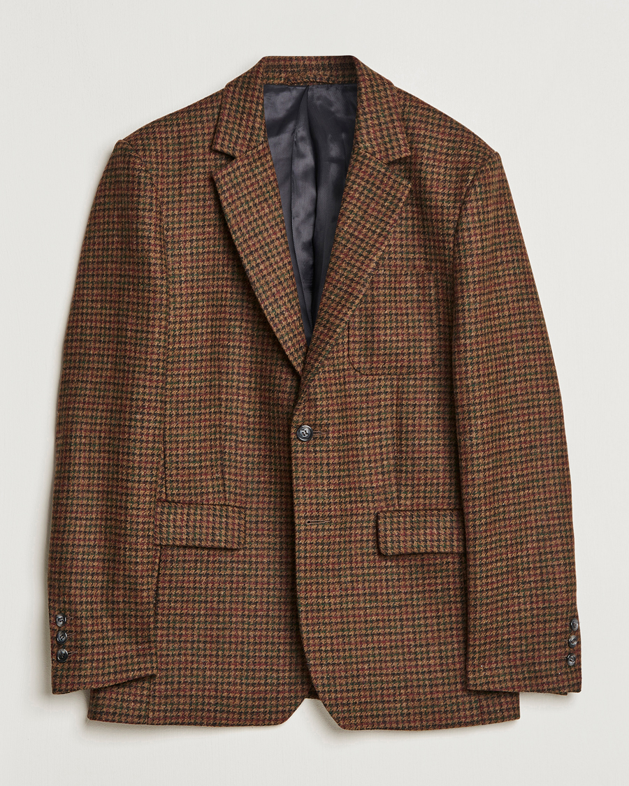 Heren | Blazers | Palmes | Blaze Houndstooth Sportscoat Brown
