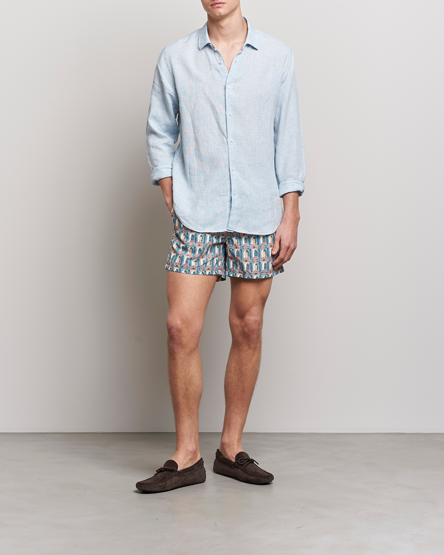 Homme | Maillots De Bain | Ripa Ripa | Printed Swimshorts Green