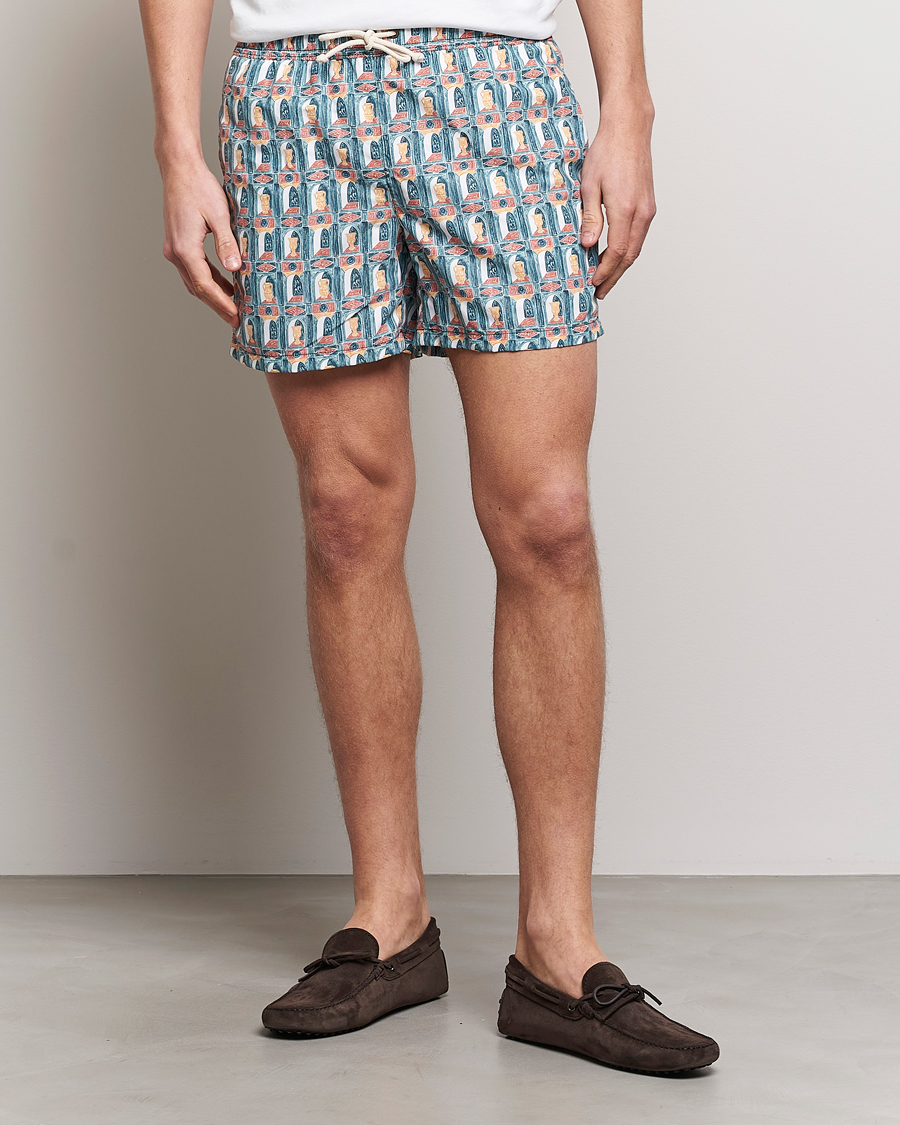 Homme | Maillots De Bain | Ripa Ripa | Printed Swimshorts Green