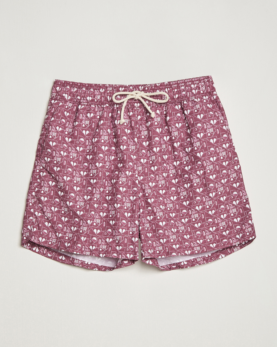 Homme | Maillots De Bain | Ripa Ripa | Printed Swimshorts Red