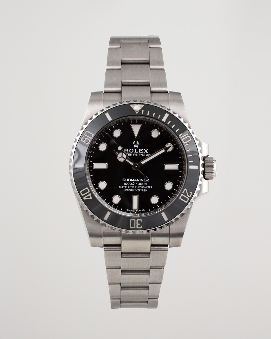 Homme | Pre-Owned & Vintage Watches | Rolex Pre-Owned | Submariner 114060 Oyster Perpetual Steel Black