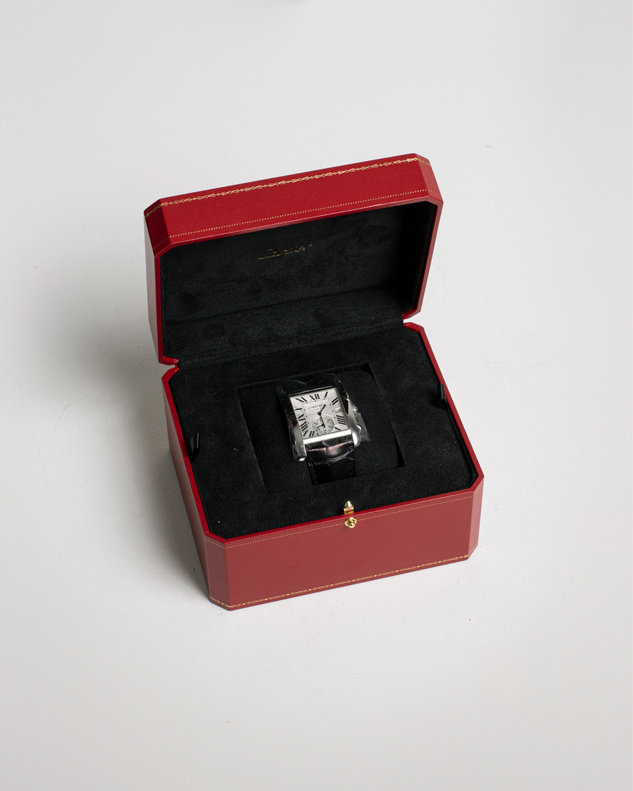 Heren | Pre-Owned & Vintage Watches | Cartier Pre-Owned | Tank MC W5330003 Steel White