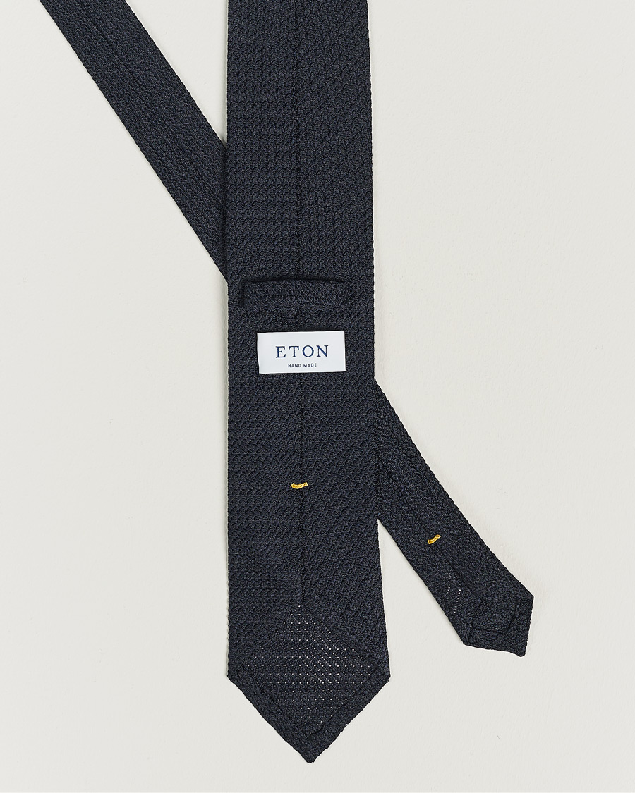 Homme | Cravates | Eton | Grenadine Tie Dark Blue