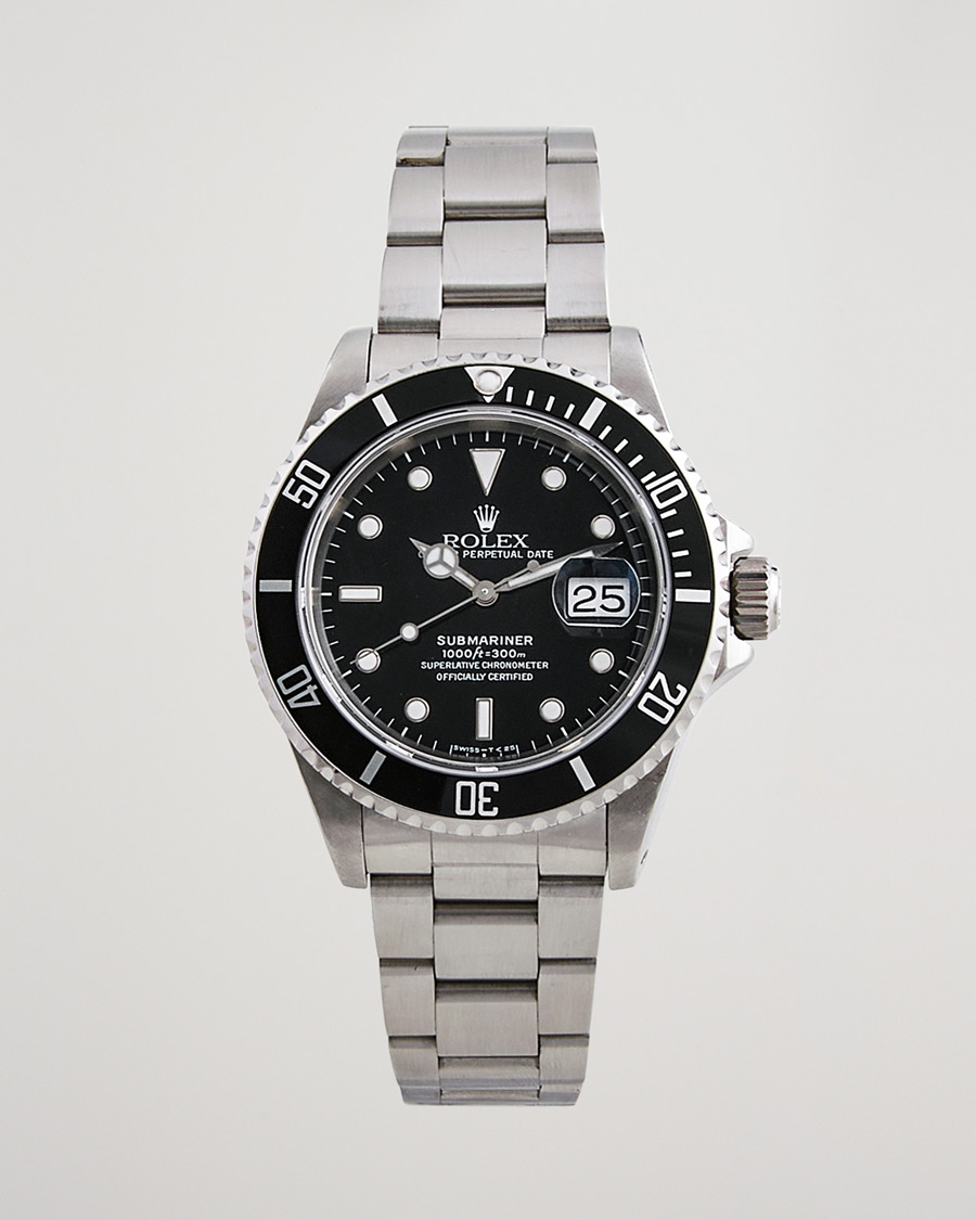 Homme | Pre-Owned & Vintage Watches | Rolex Pre-Owned | Submariner Date 16610 Steel Black