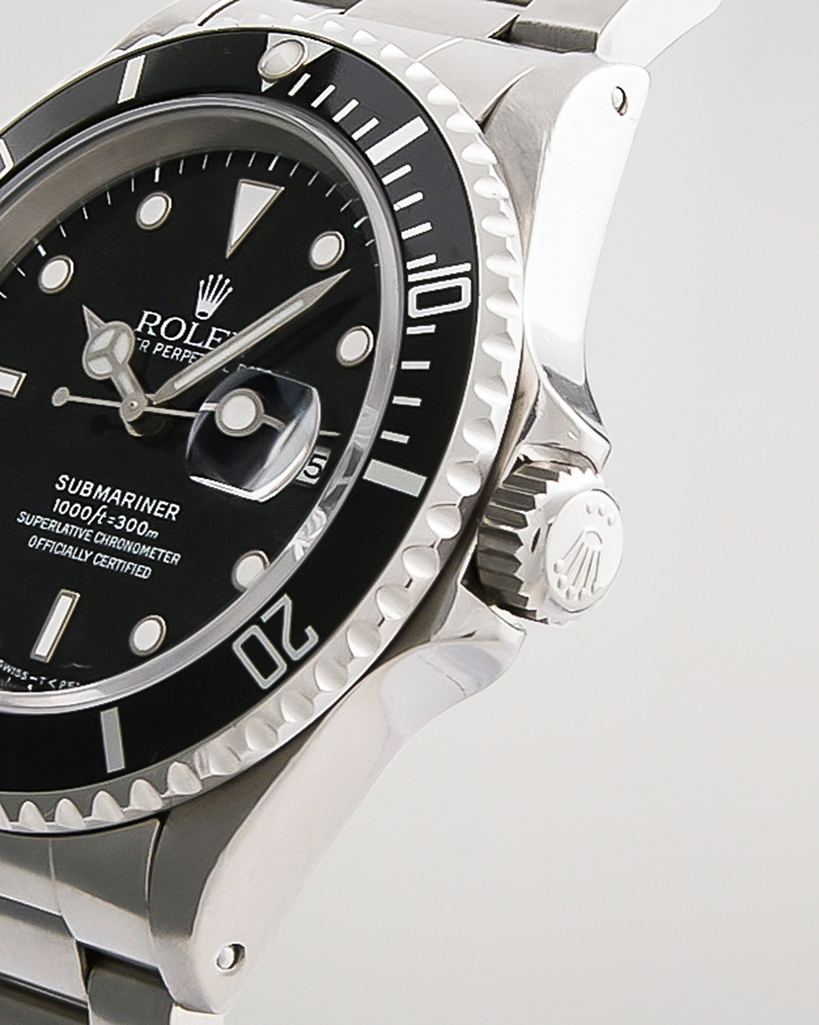 Homme | Pre-Owned & Vintage Watches | Rolex Pre-Owned | Submariner Date 16610 Steel Black