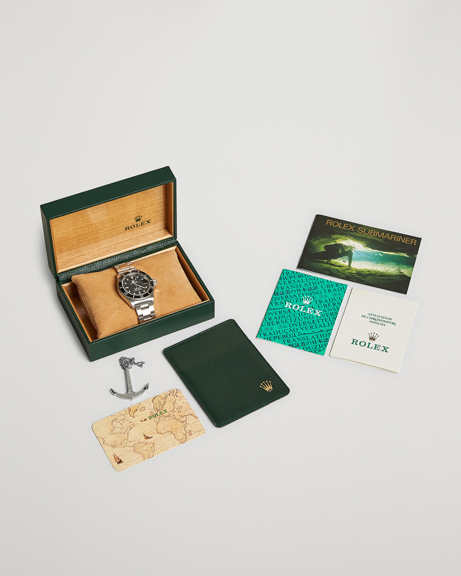 Homme | Pre-Owned & Vintage Watches | Rolex Pre-Owned | Submariner Date 16610 Steel Black