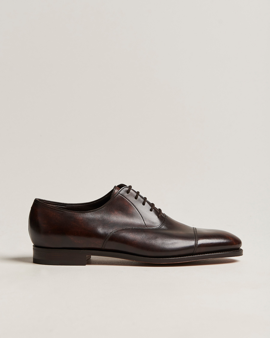 Heren | Oxfords | John Lobb | City II Oxford Dark Brown Calf