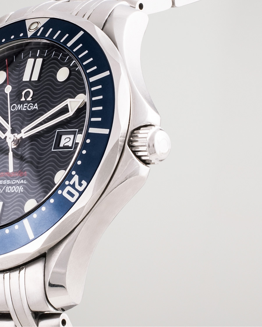 Homme | Pre-Owned & Vintage Watches | Omega Pre-Owned | Seamaster Diver 300M 22218000 Steel Blue
