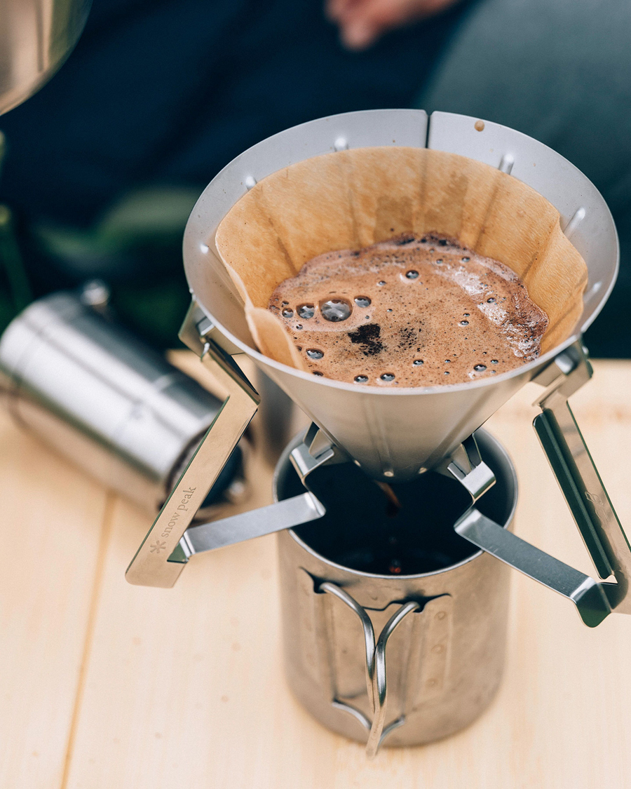 Homme | Équipement de camping | Snow Peak | Field Barista Coffee Dripper Stainless Steel