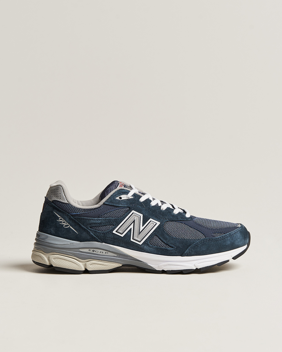 Homme | New Balance Made In USA 990 Sneakers Navy | New Balance | Made In USA 990 Sneakers Navy