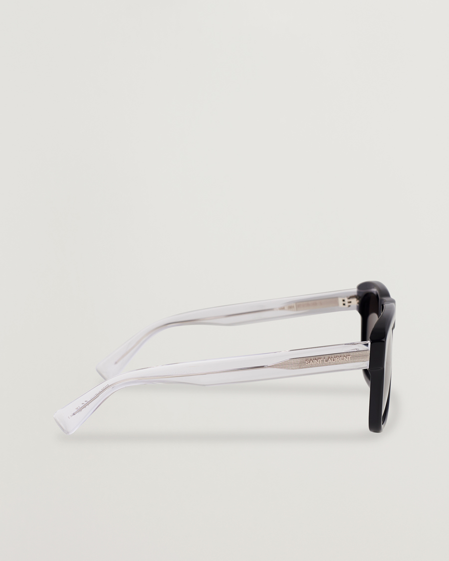 Homme | Saint Laurent SL 558 Sunglasses Black/Crystal | Saint Laurent | SL 558 Sunglasses Black/Crystal