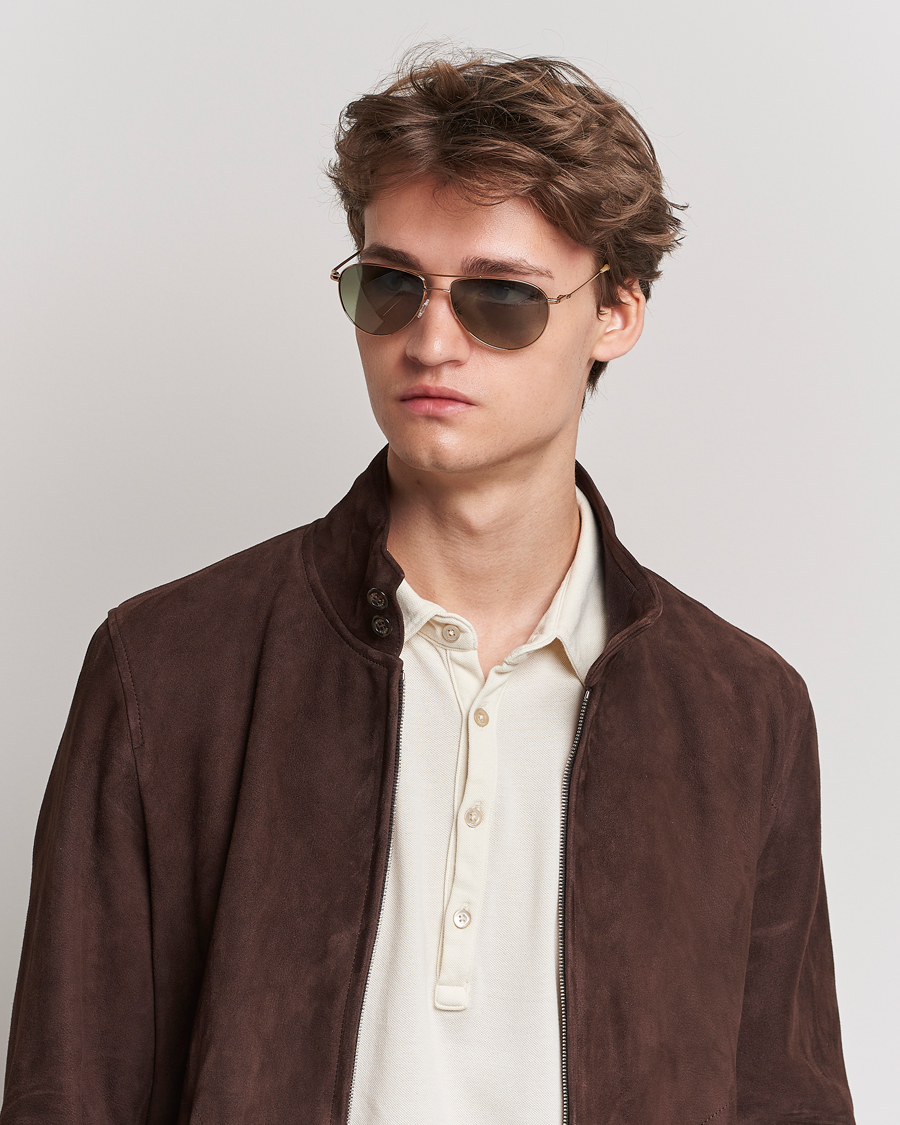 Heren | Oliver Peoples Benedict Sunglasses Rose Gold | Oliver Peoples | Benedict Sunglasses Rose Gold