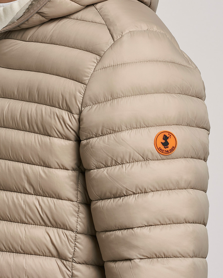 Homme | Manteaux Et Vestes | Save The Duck | Duffy Lightweight Padded Hood Jacket Dune Beige