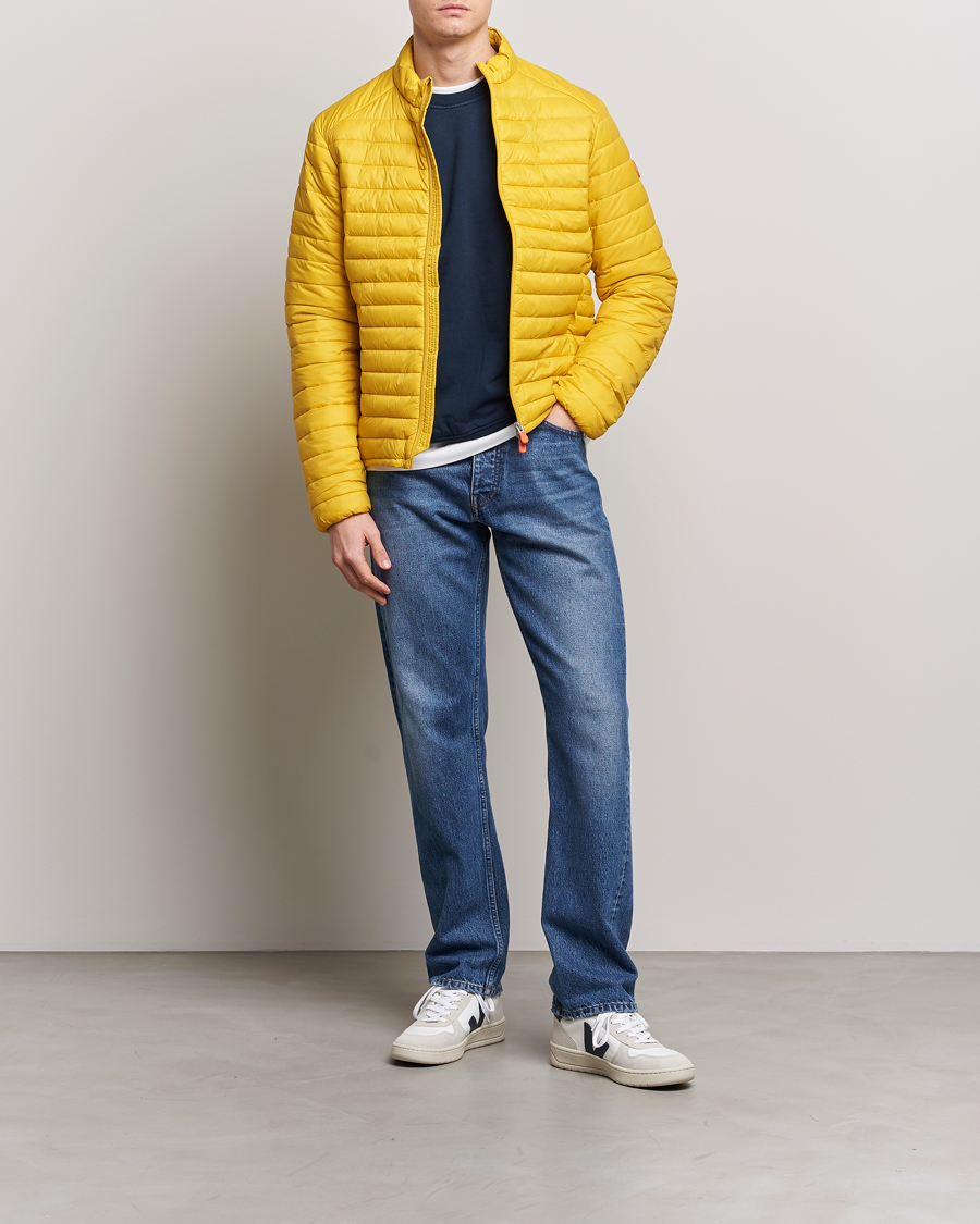 Homme | Manteaux Et Vestes | Save The Duck | Alex Lightweight Padded Jacket Curry Yellow