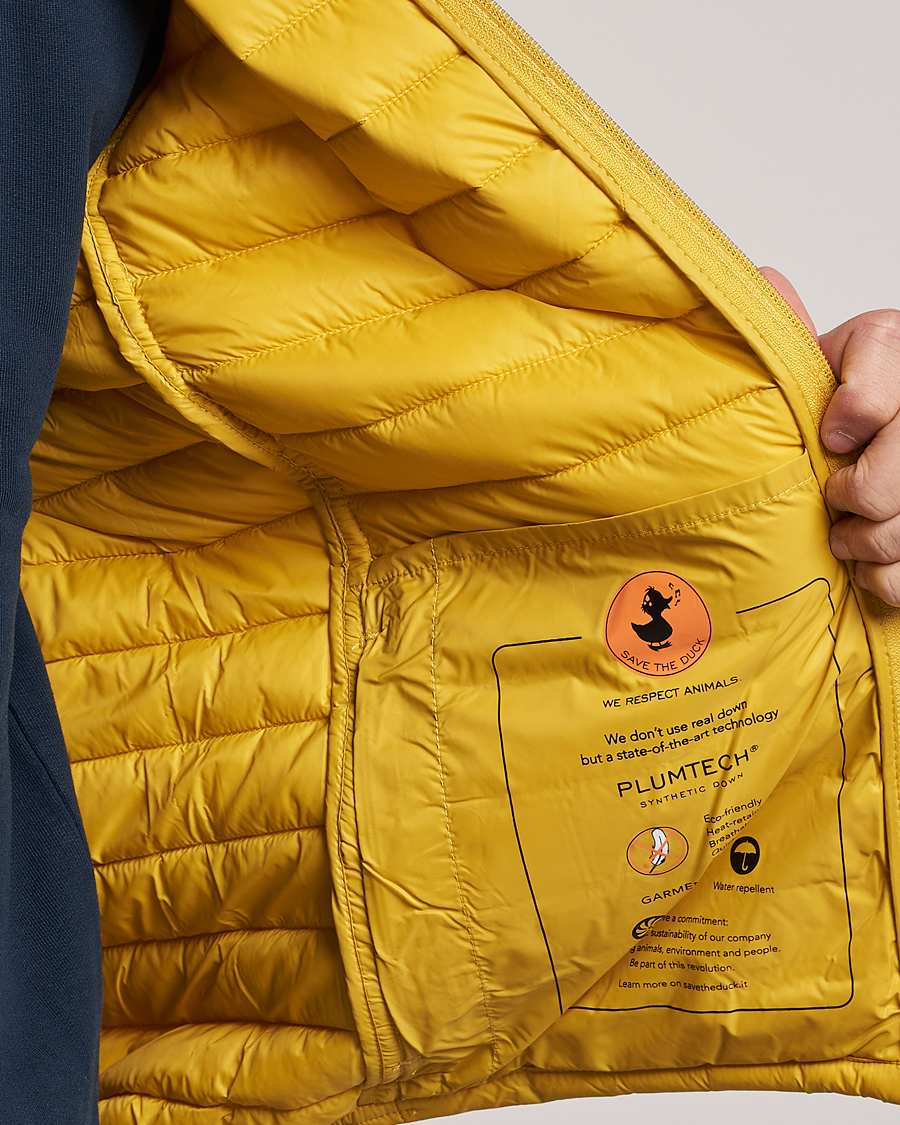 Homme | Manteaux Et Vestes | Save The Duck | Alex Lightweight Padded Jacket Curry Yellow