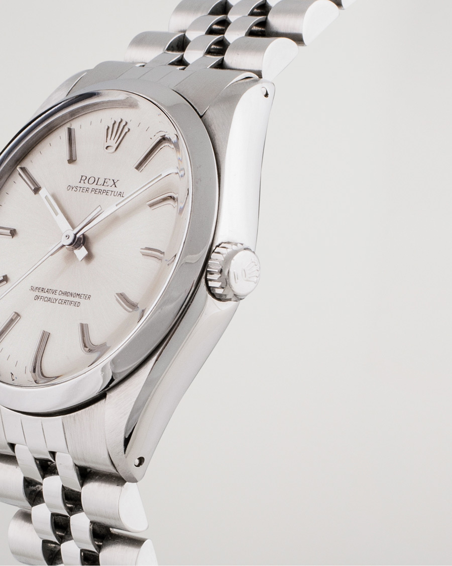 Homme | Pre-Owned & Vintage Watches | Rolex Pre-Owned | Oyster Perpetual 1002 Steel Silver