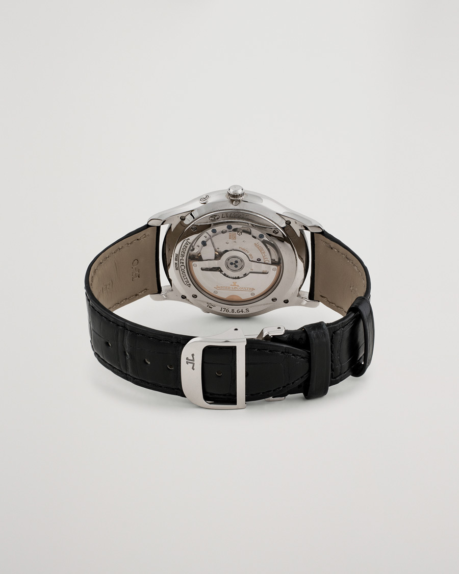 Homme | Pre-Owned & Vintage Watches | Jaeger-LeCoultre Pre-Owned | Master Ultra Thin Moon39 176.8.64S Steel Silver