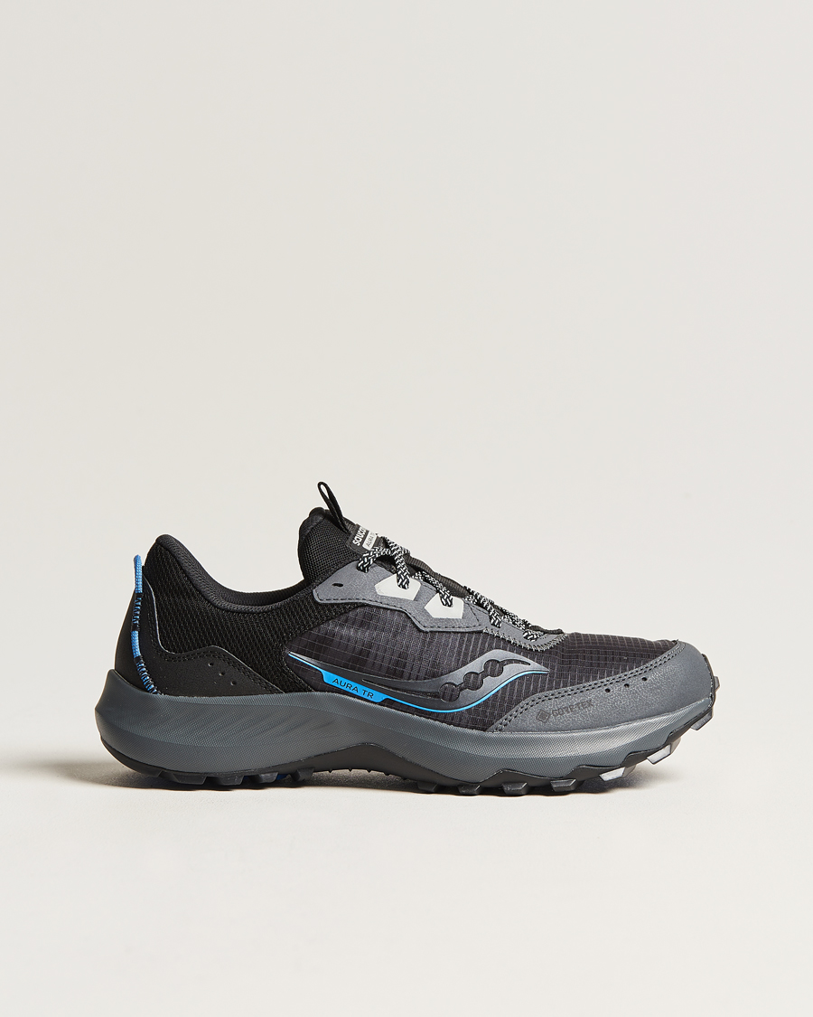 Homme | Saucony Aura TR GTX Winter Sneaker Shadow/Black | Saucony | Aura TR GTX Winter Sneaker Shadow/Black