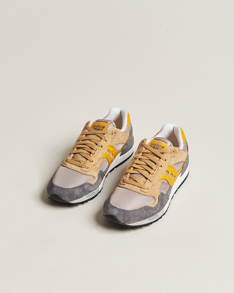 Homme | Saucony Shadow 5000 Sneaker Grey/Yellow | Saucony | Shadow 5000 Sneaker Grey/Yellow