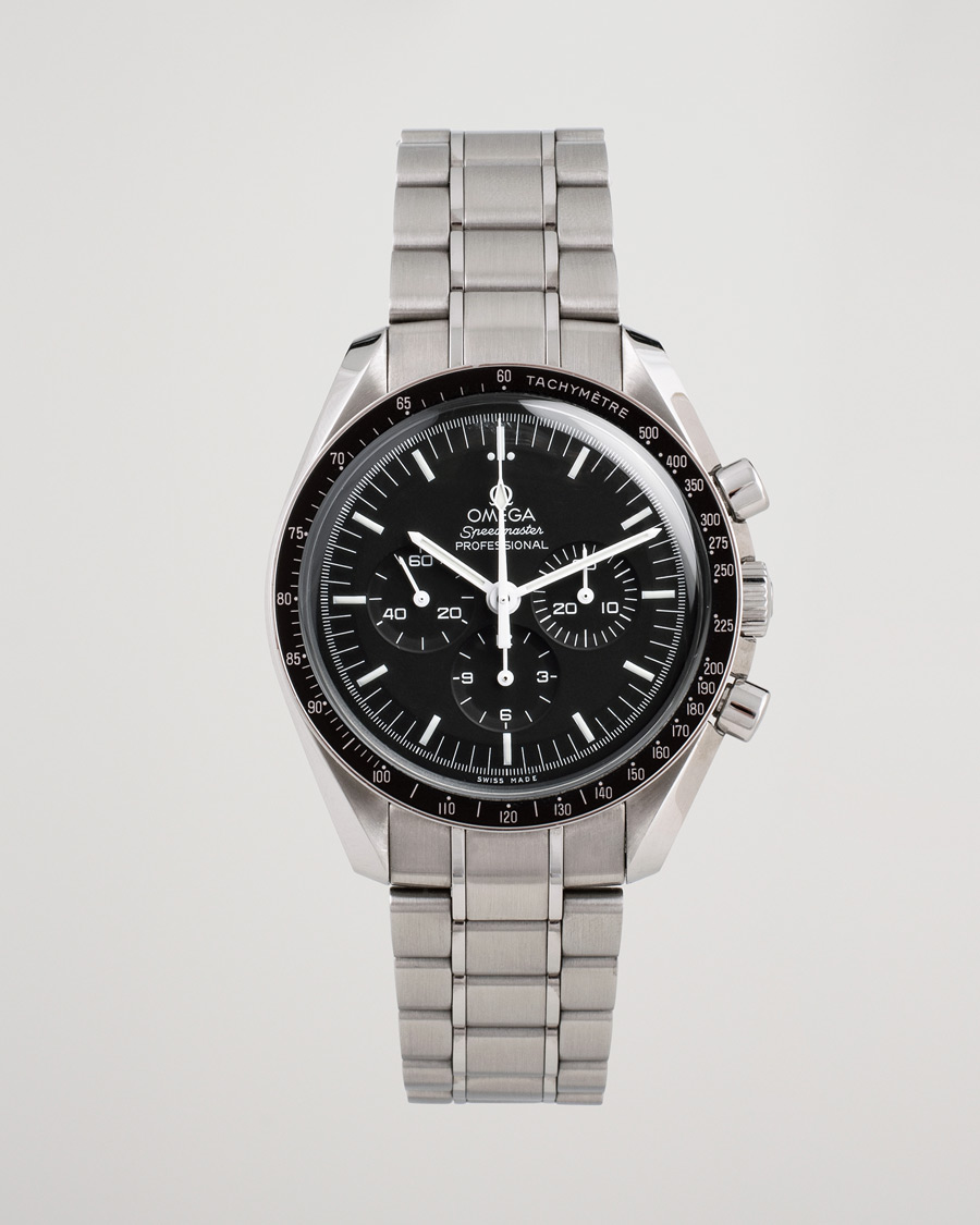 Homme | Pre-Owned & Vintage Watches | Omega Pre-Owned | Speedmaster Moonwatch PRO 005 Steel Black