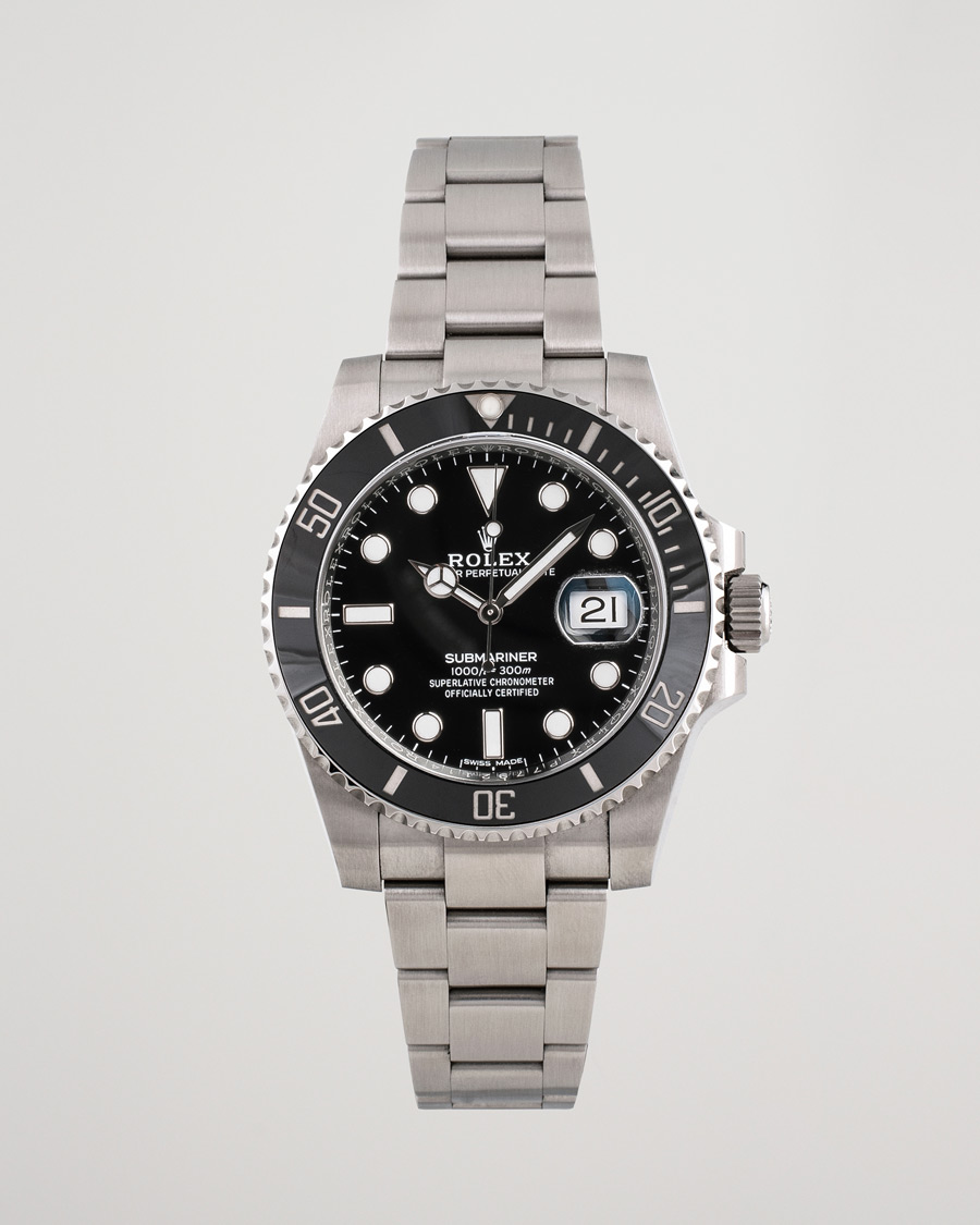 Homme | Pre-Owned & Vintage Watches | Rolex Pre-Owned | Submariner 116610LN Oyster Perpetual Steel Black Steel Black