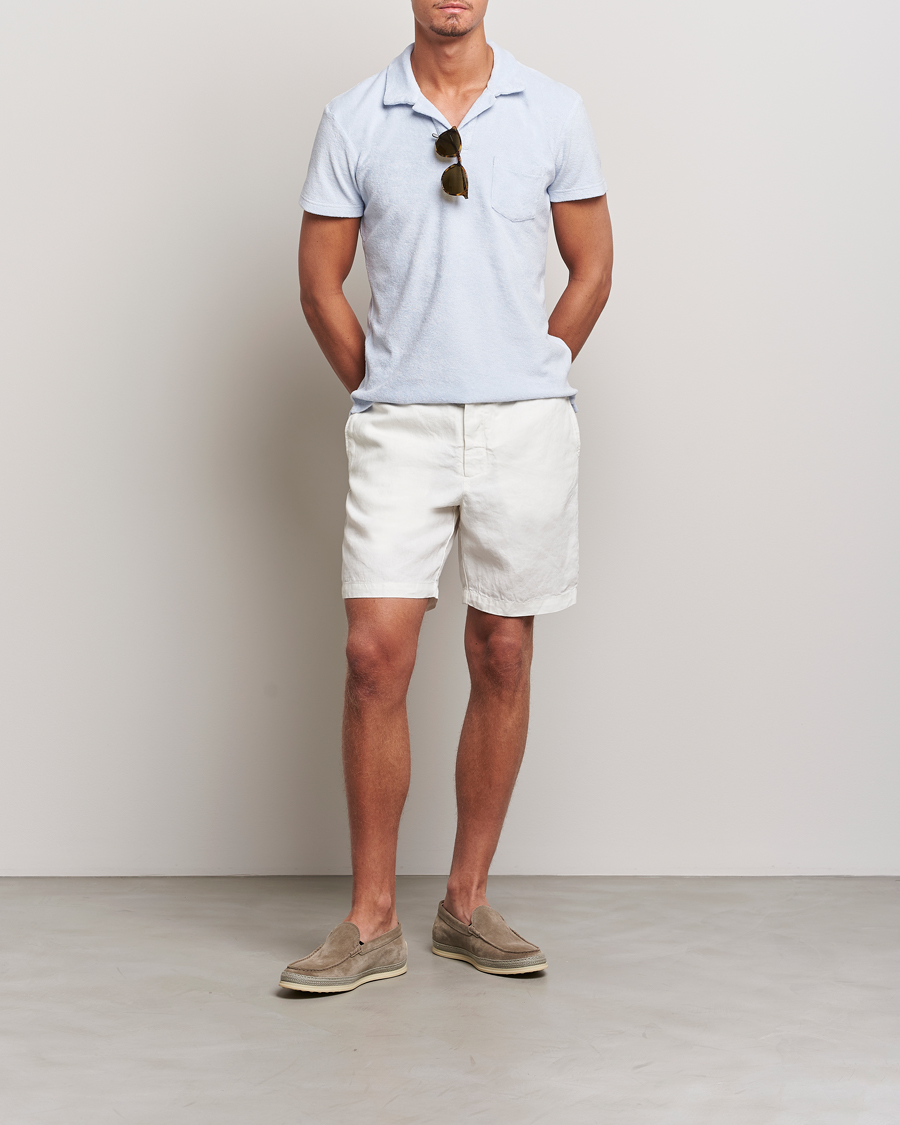 Homme | Polos | Orlebar Brown | Terry Polo Light Island Sky