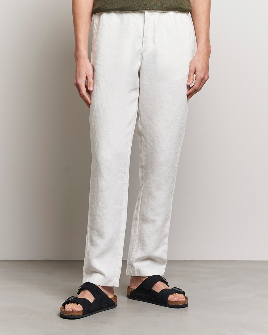Homme | Pantalons | Orlebar Brown | Cornell Linen Trousers Sandbar