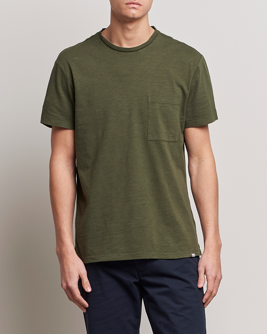 Homme | T-shirts | Orlebar Brown | OB Classic Garment Dyed Cotton T-Shirt Palm